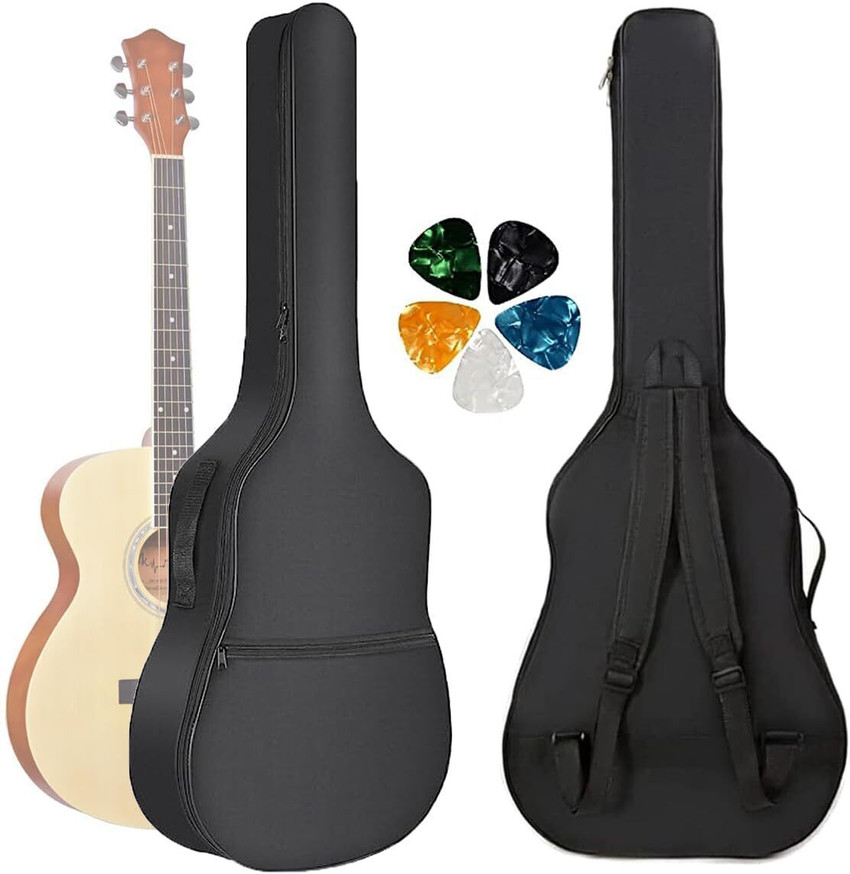 IMAGINEA 42 Inch Acoustic Guitar Gig Cover Bag with 5 picks Electric Guitar Bag Price in India Buy IMAGINEA 42 Inch Acoustic Guitar Gig Cover Bag with 5 picks Electric Guitar