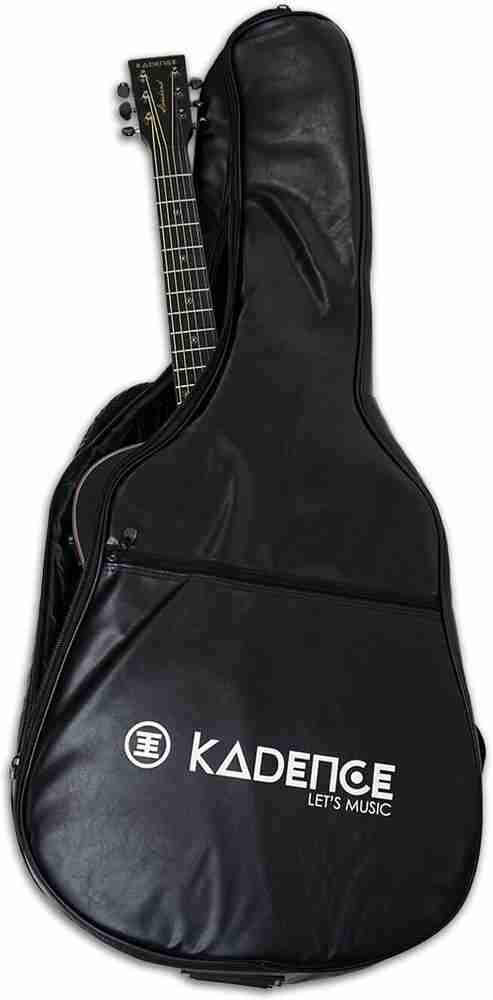 KADENCE Black Guitar Bag for 40 inches to 41 inches Guitar Guitar