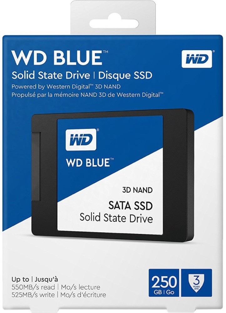 WD Blue 3D 250 GB Laptop, Desktop, Servers, Surveillance Systems