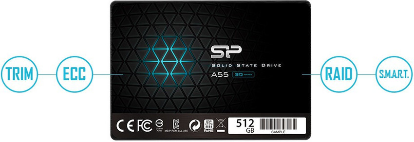 Silicon Power A55 SSD 2.5'' SATA III HDD SSD 128gb 256gb 512gb 1tb