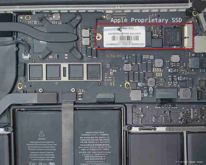 Mac-Axx 12+16 Pin Proprietary SSD for MacBook Air & Pro(R Mac-Axx 12+16 Pin Proprietary SSD for MacBook Air & Pro(R