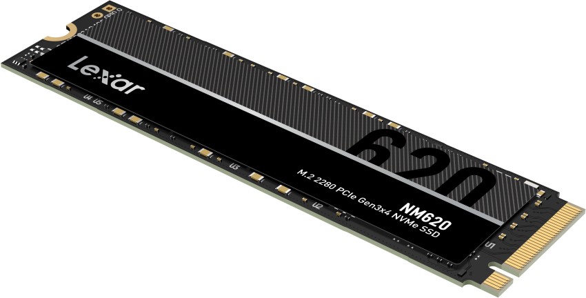 Lexar NM620 SSD 2TB PCIe Gen3 NVMe M.2 2280 Internal Solid State Drive, Up  to 3300MB/s Read, for Gamers and PC Enthusiasts (LNM620X002T-RNNNU)