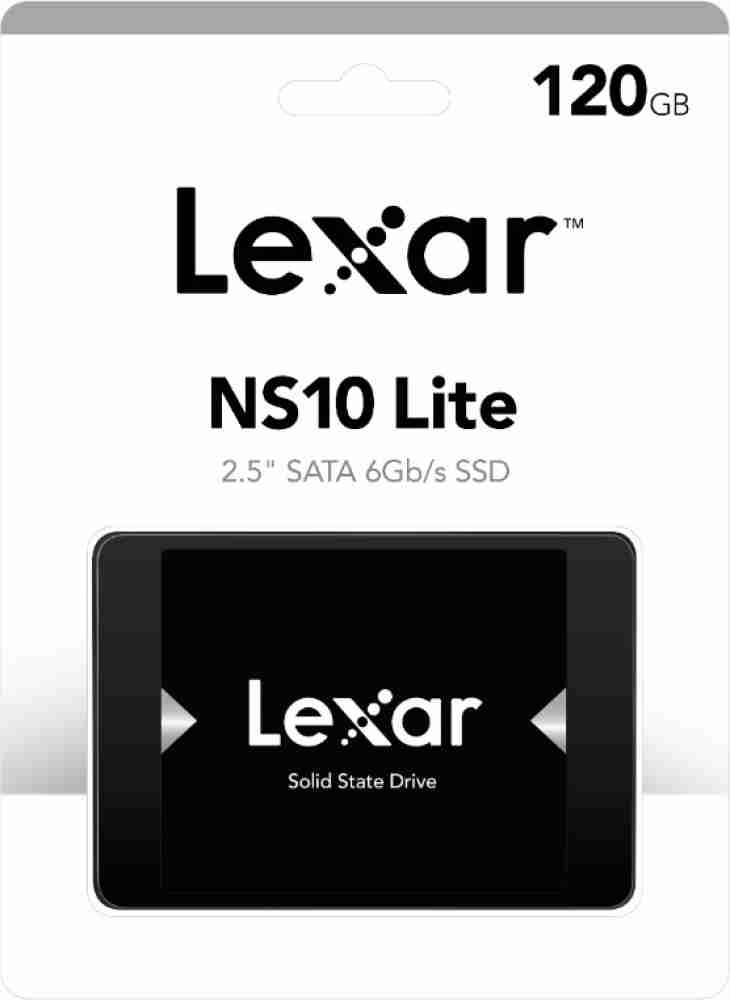 Lexar NS10 Lite 120 GB Laptop, Desktop Internal Solid State Drive ...