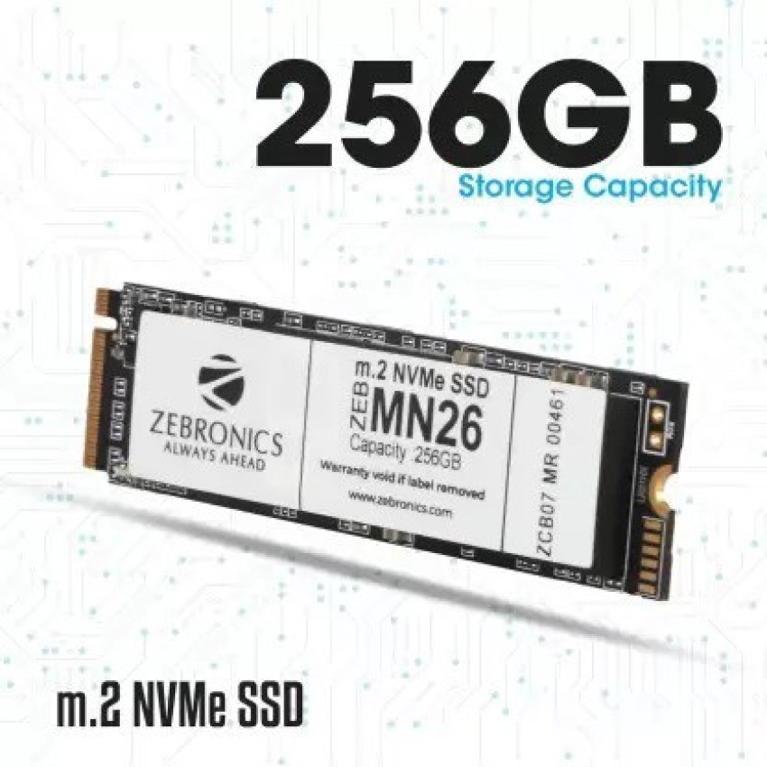 ZEBRONICS M.2 NVME SSD 256 GB Laptop, All in One PC's, Desktop