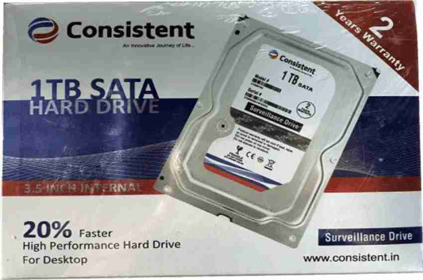 consistent 1tb sata hard drive