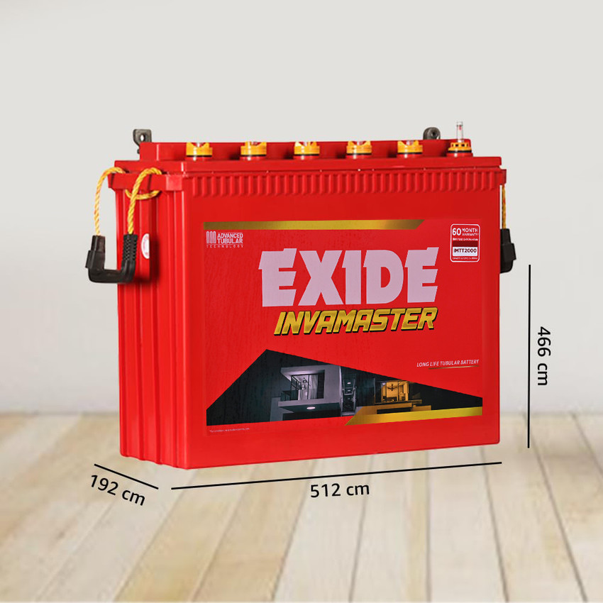 EXIDE IMTT2000 Tall with 60 Month Warranty Tubular Inverter