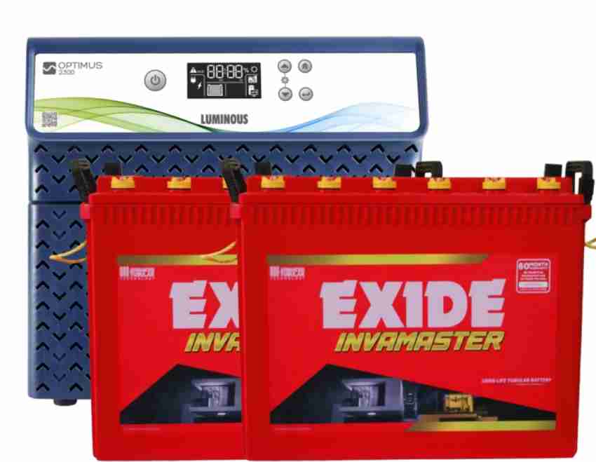 EXIDE IHST1500 Tubular Inverter Battery Price in India - Buy EXIDE IHST1500  Tubular Inverter Battery online at