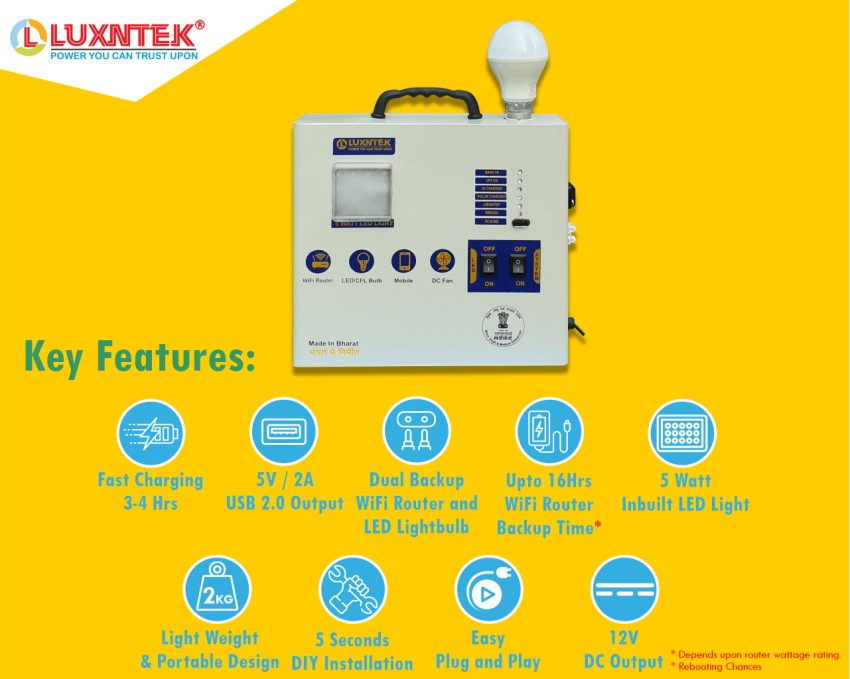 Single Portable CFL UPS Inverter, Nano at Rs 675/piece in Indore