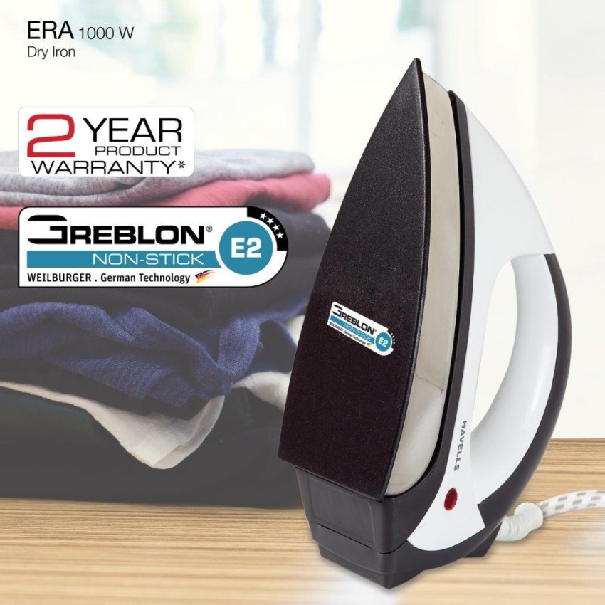 Havells era 1000w dry deals iron price