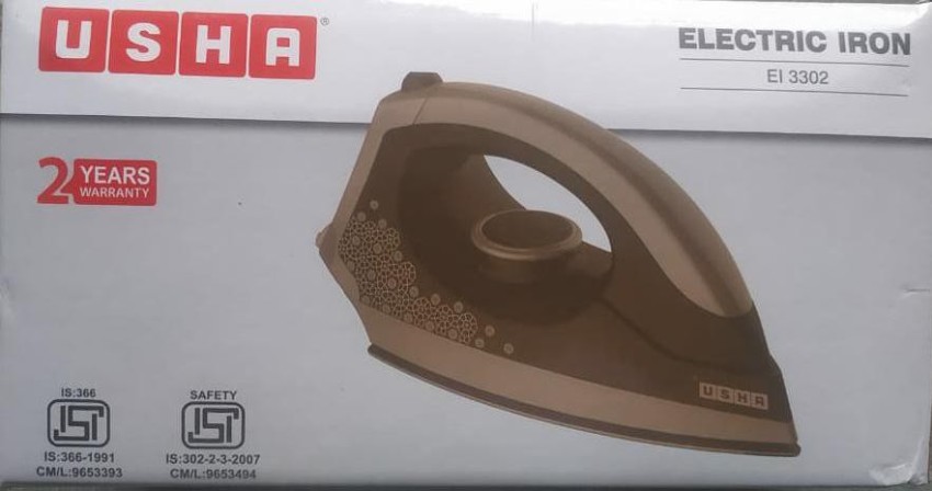 Usha electric iron online ei 3302 price