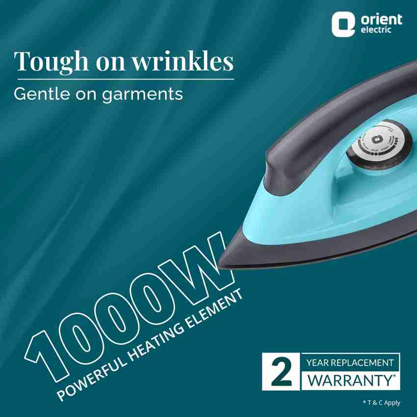 Orient electric fabri press difp10bp 1000 w dry iron new arrivals