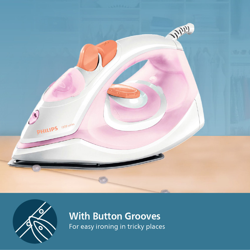 PHILIPS by PHILIPS GC1920 28 1300 W Steam Iron Price in India Buy PHILIPS by PHILIPS GC1920 28 1300 W Steam Iron Online at Flipkart