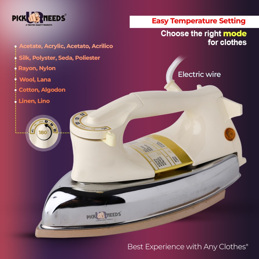 Steam Iron vs Dry Iron: How to Choose the Right Iron