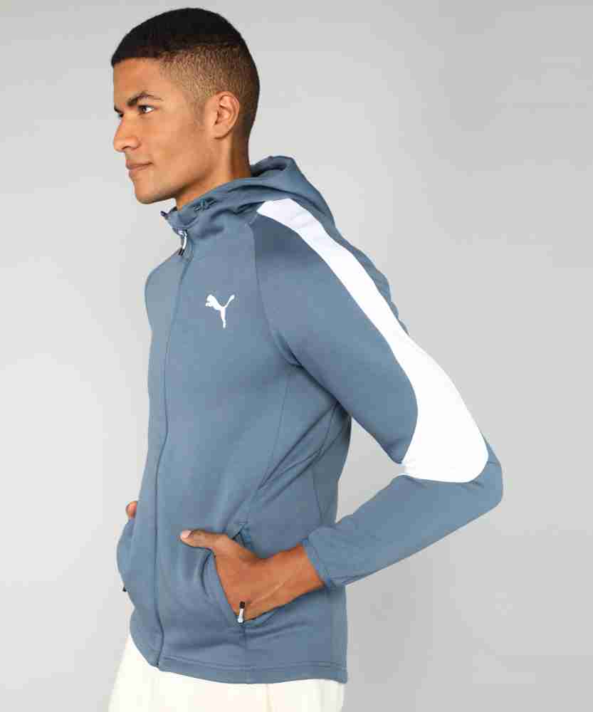 Puma evostripe hoodie on sale mens