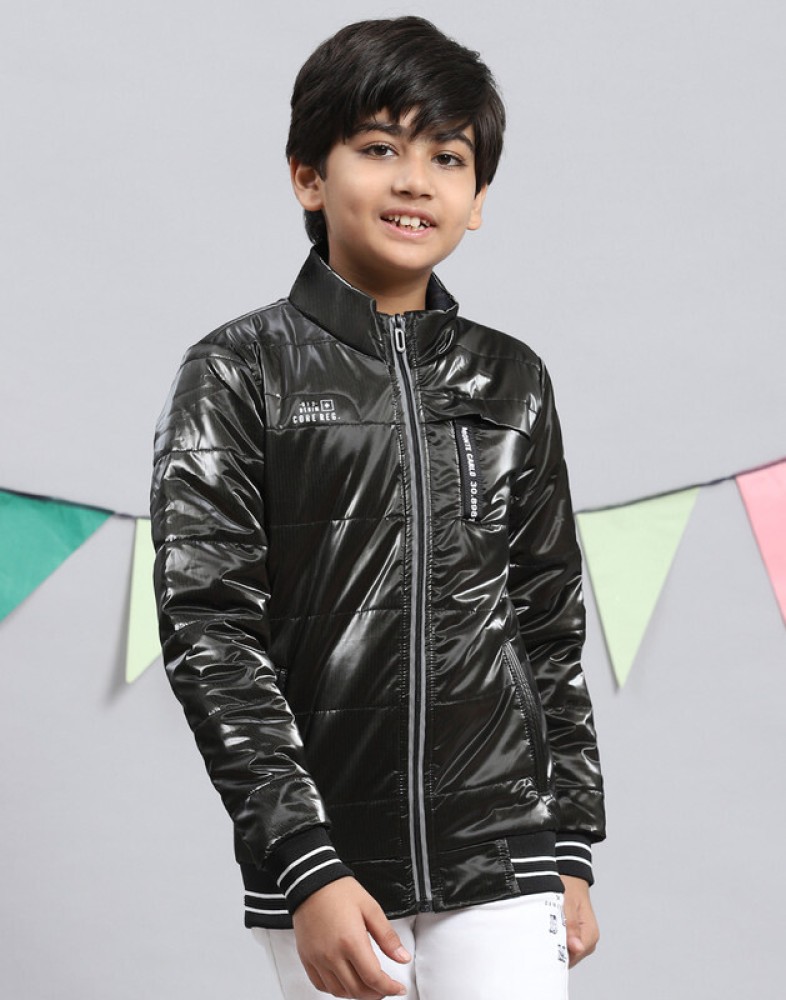 MONTE CARLO Full Sleeve Self Design Boys Jacket Buy MONTE CARLO