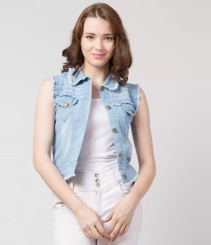 Denim jacket deals women flipkart