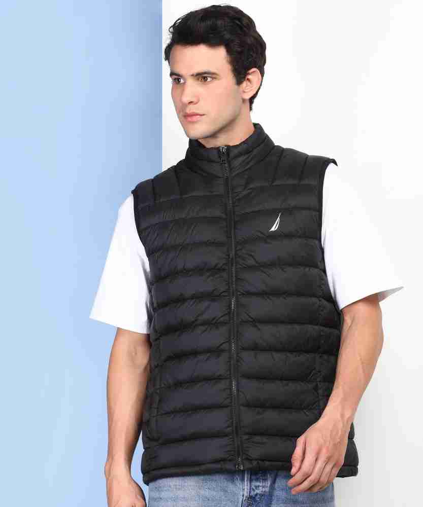 NAUTICA Sleeveless Solid Men Jacket Buy NAUTICA Sleeveless Solid