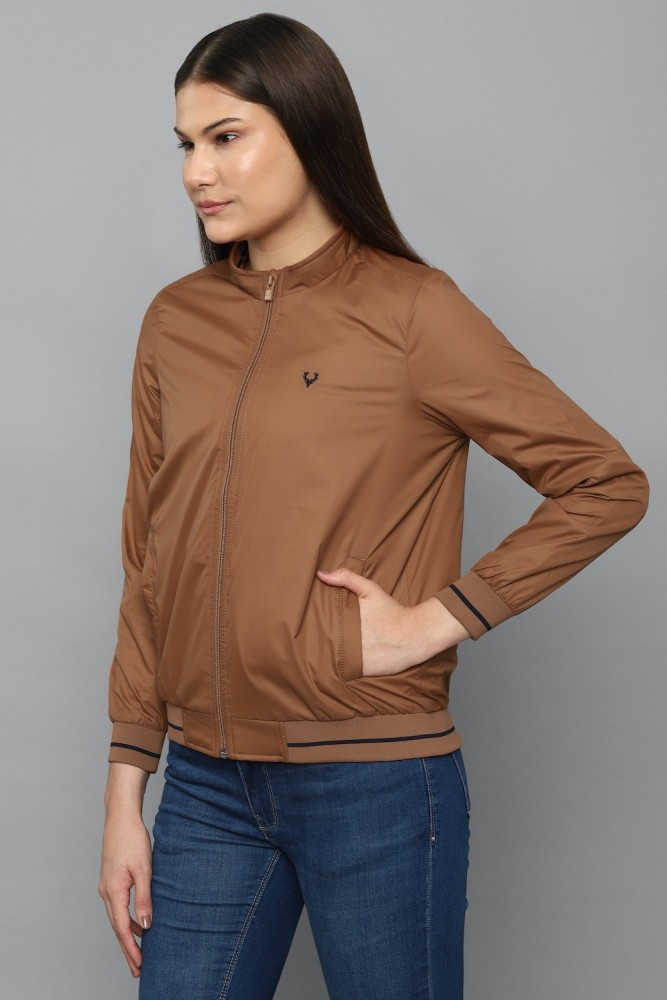 Allen Solly Full Sleeve Solid Women Jacket Buy Allen Solly Full