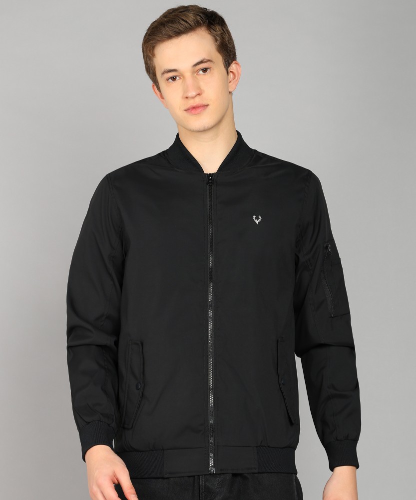 Allen Solly Full Sleeve Solid Men Jacket Buy Allen Solly Full Sleeve Solid Men Jacket Online at Best Prices in India Flipkart