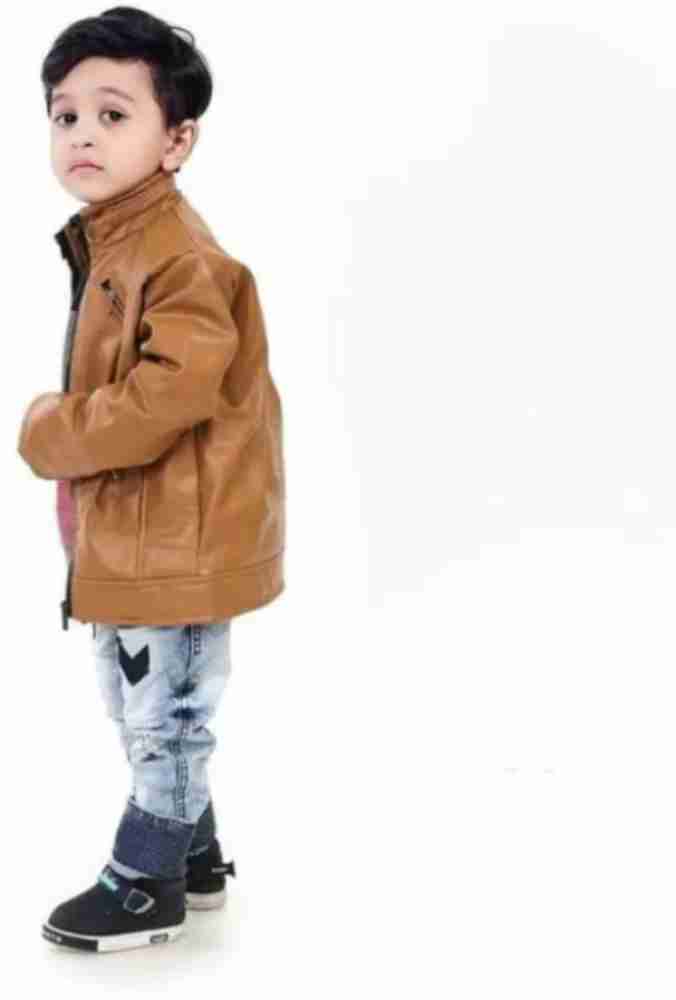 H and m deals boys leather jacket