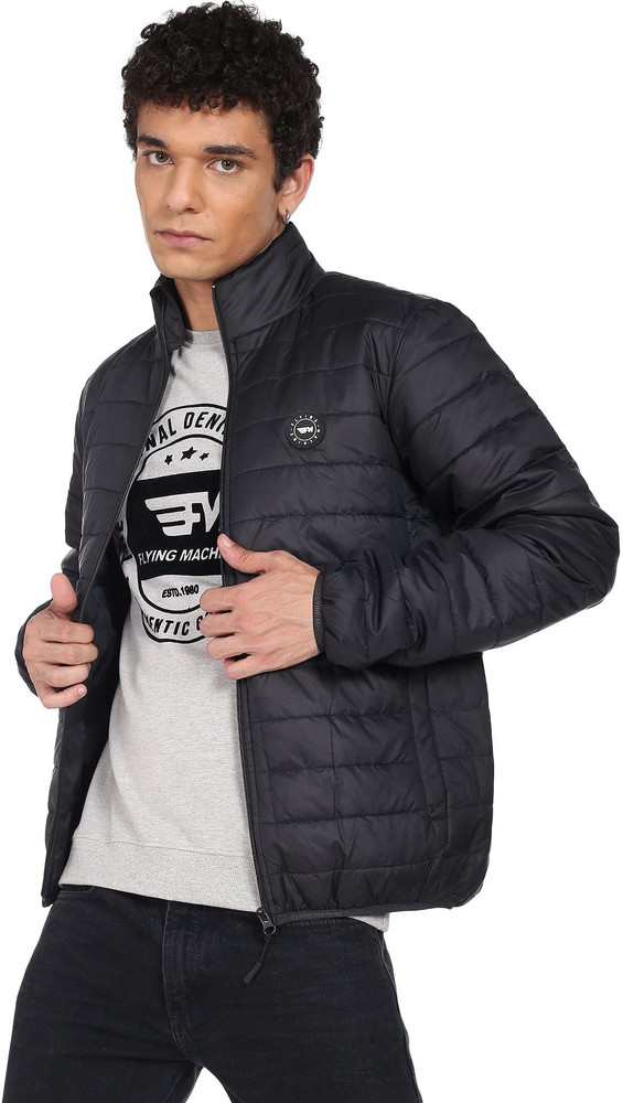 FLYING MACHINE Men Colourblocked Puffer Jacket