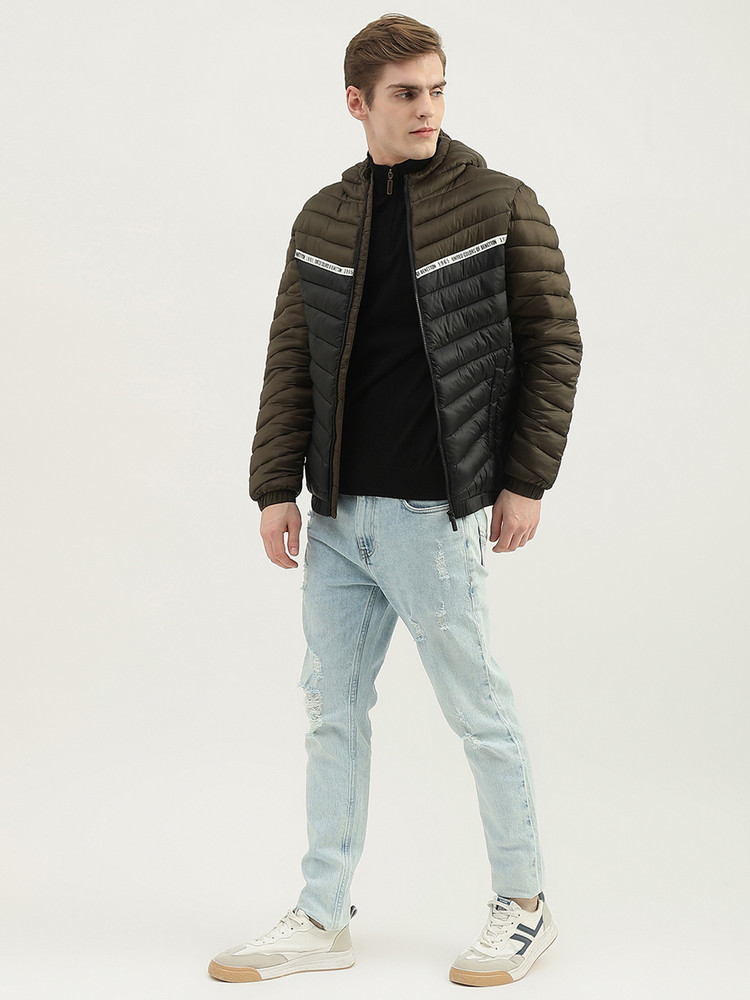 United Colors of Benetton Full Sleeve Colorblock Men Jacket Buy
