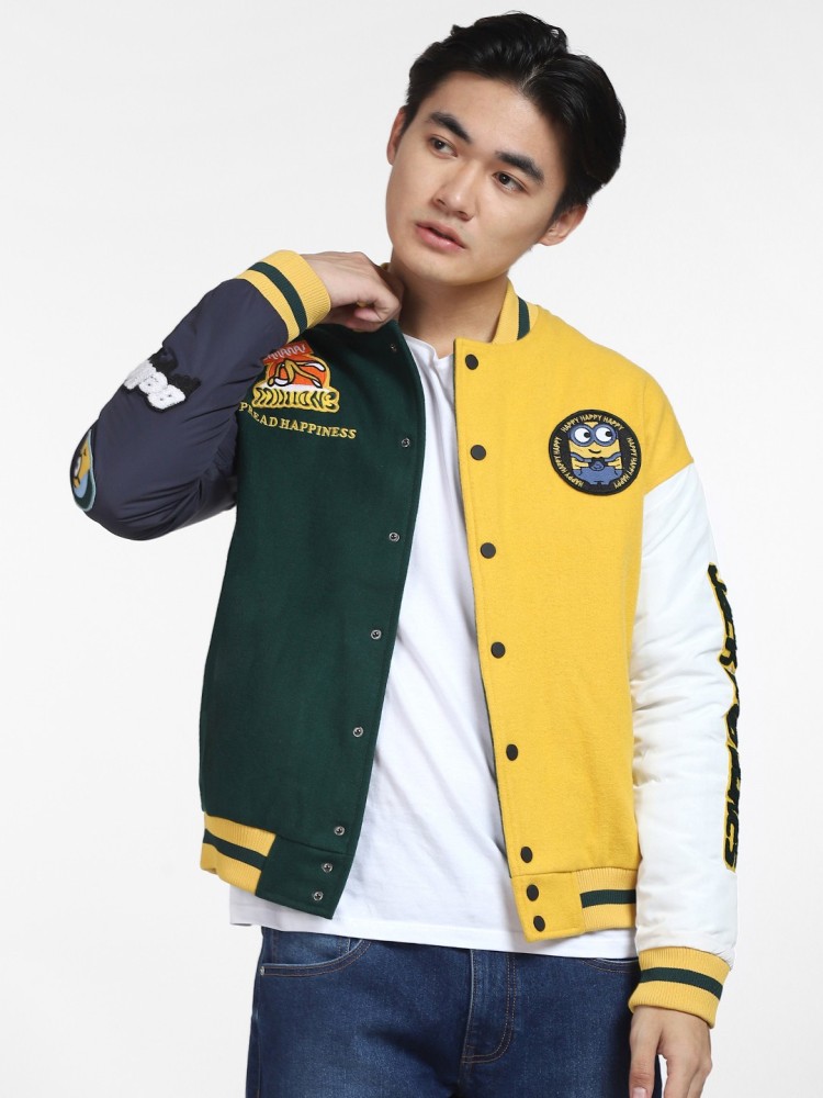 Jack and discount jones varsity jacket