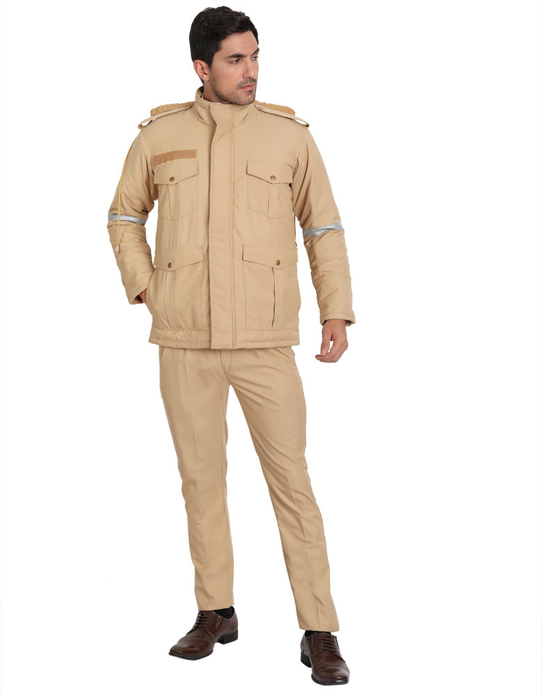 Khaki shop police jacket