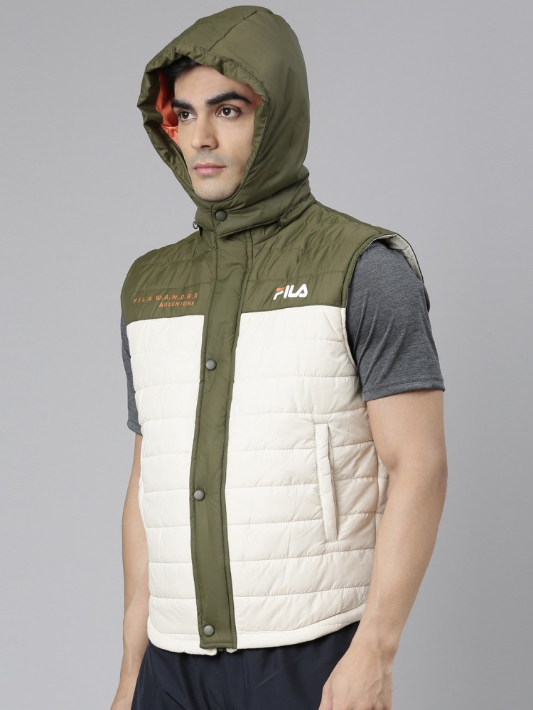 Fila sleeveless best sale jacket