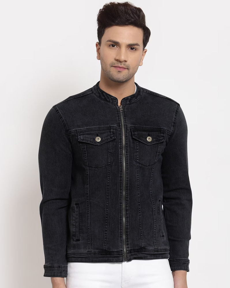 Denim jacket hot sale flipkart