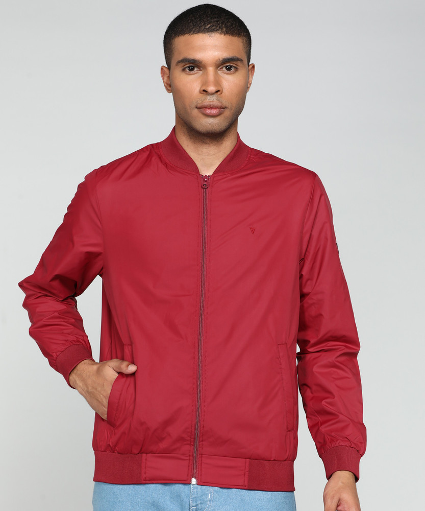 VAN HEUSEN Full Sleeve Solid Men Jacket Buy VAN HEUSEN Full