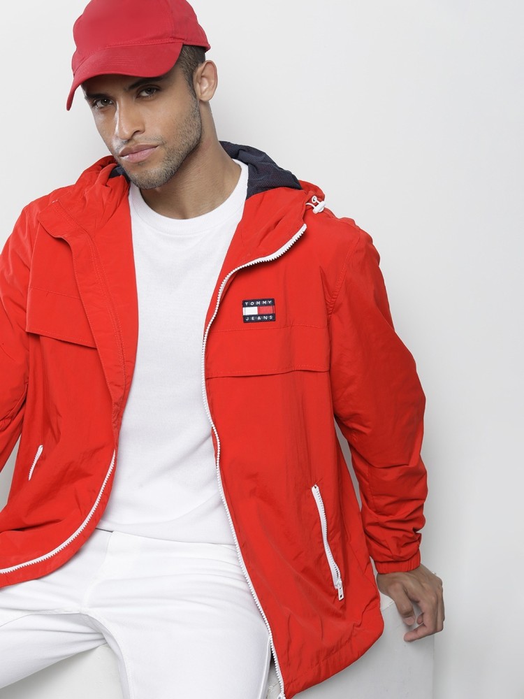 TOMMY HILFIGER Full Sleeve Solid Men Jacket Buy TOMMY HILFIGER