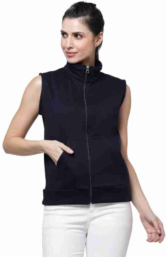 White Sleeveless Turtleneck Sweaters for Women - Up to 78% off