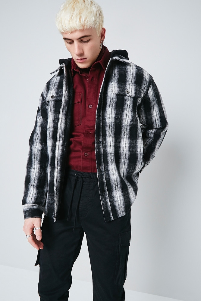 FOREVER 21 Full Sleeve Checkered Men Jacket Buy FOREVER 21 Full Sleeve Checkered Men Jacket Online at Best Prices in India Flipkart