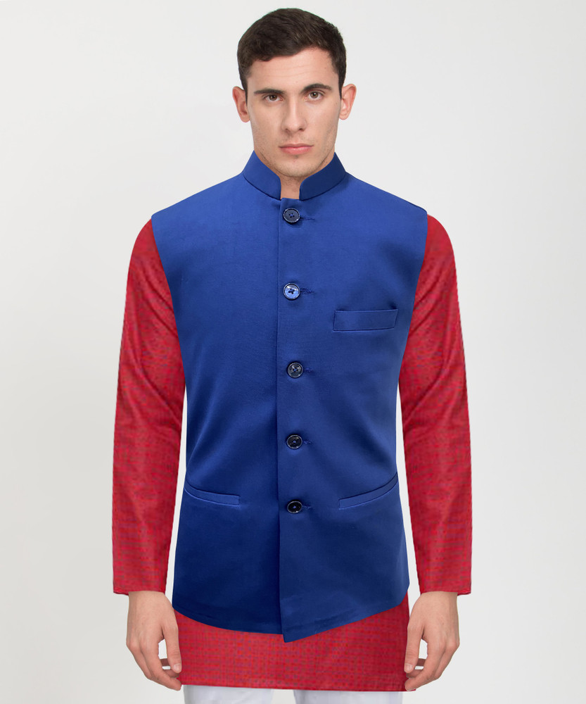 DEUX menswear Sleeveless Solid Men Jacket Buy DEUX menswear