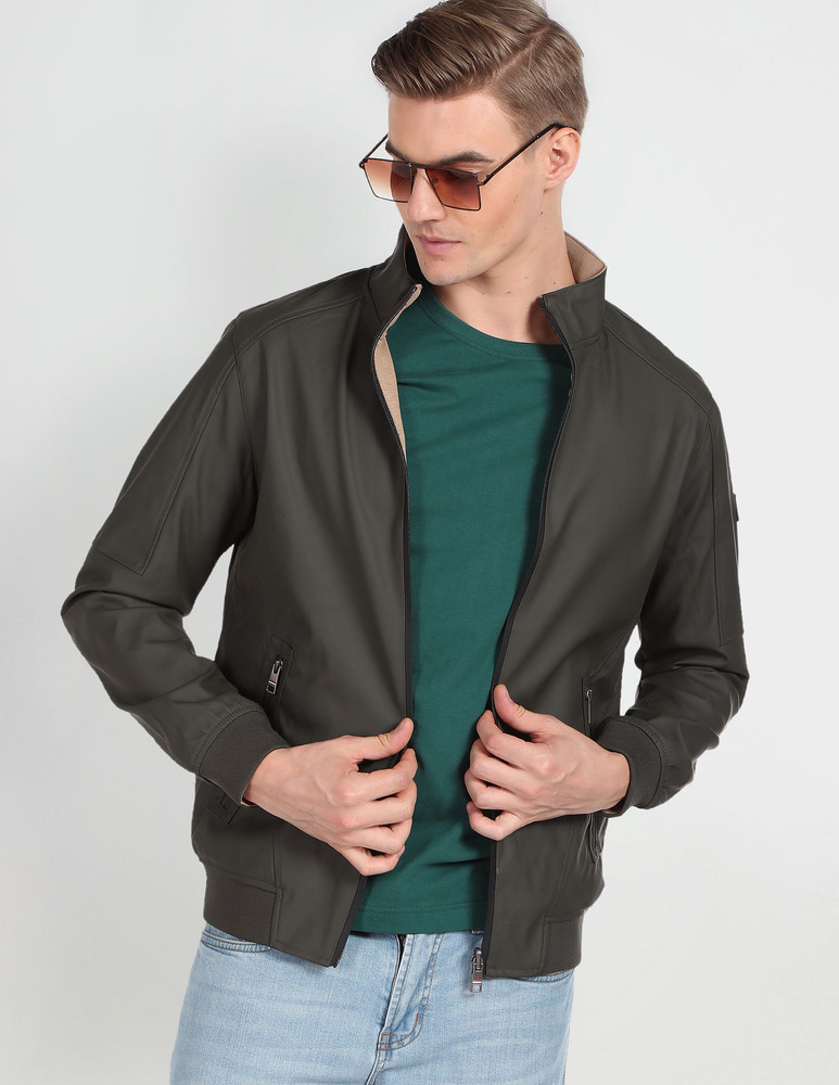 Arrow sport full new arrivals sleeve solid men's jacket