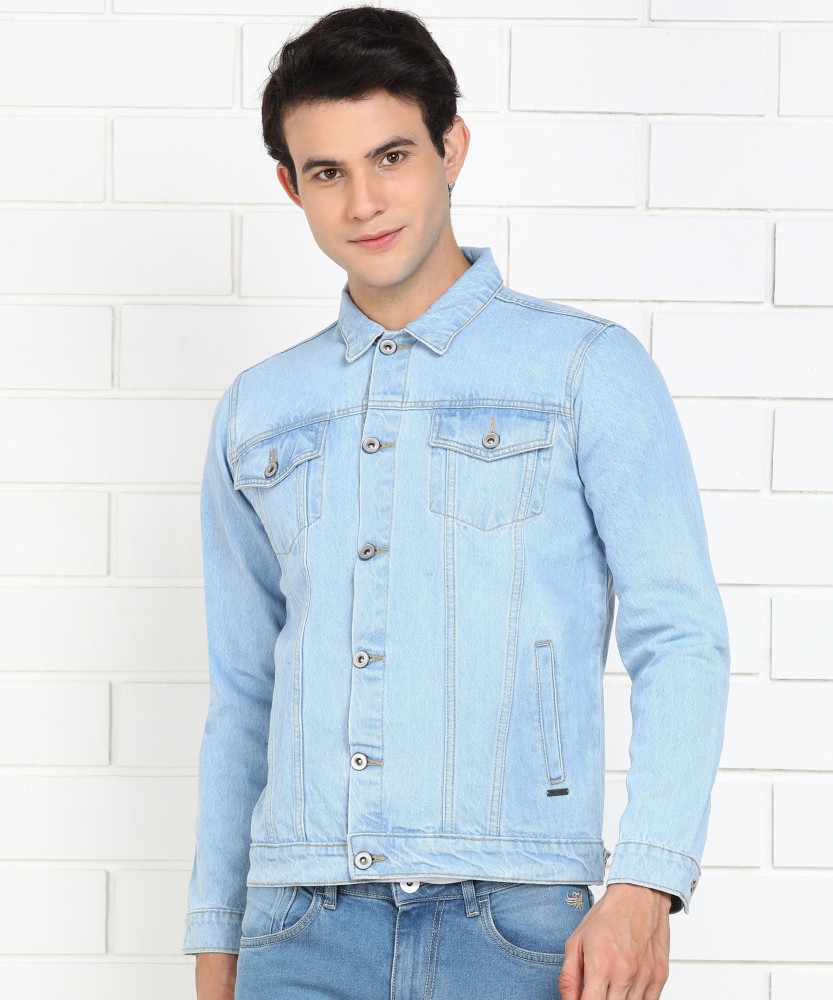 Denim sale jackets flipkart