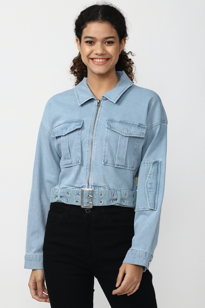 Forever 21 denim jacket cheap womens