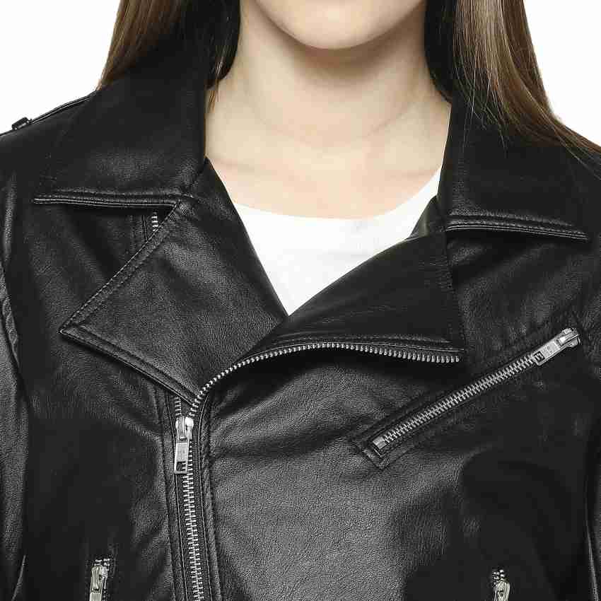 Leather jackets for womens cheap flipkart