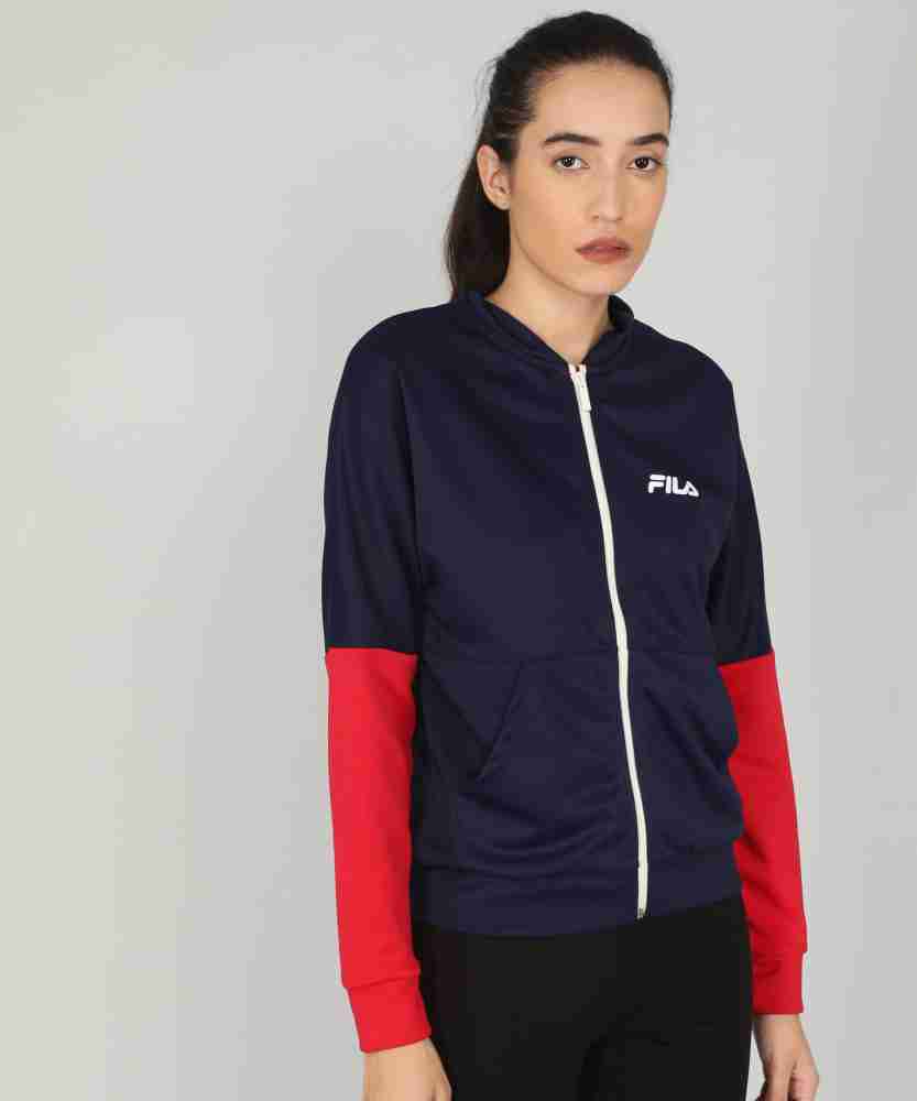 FILA Full Sleeve Colorblock Women Jacket Buy FILA Full Sleeve