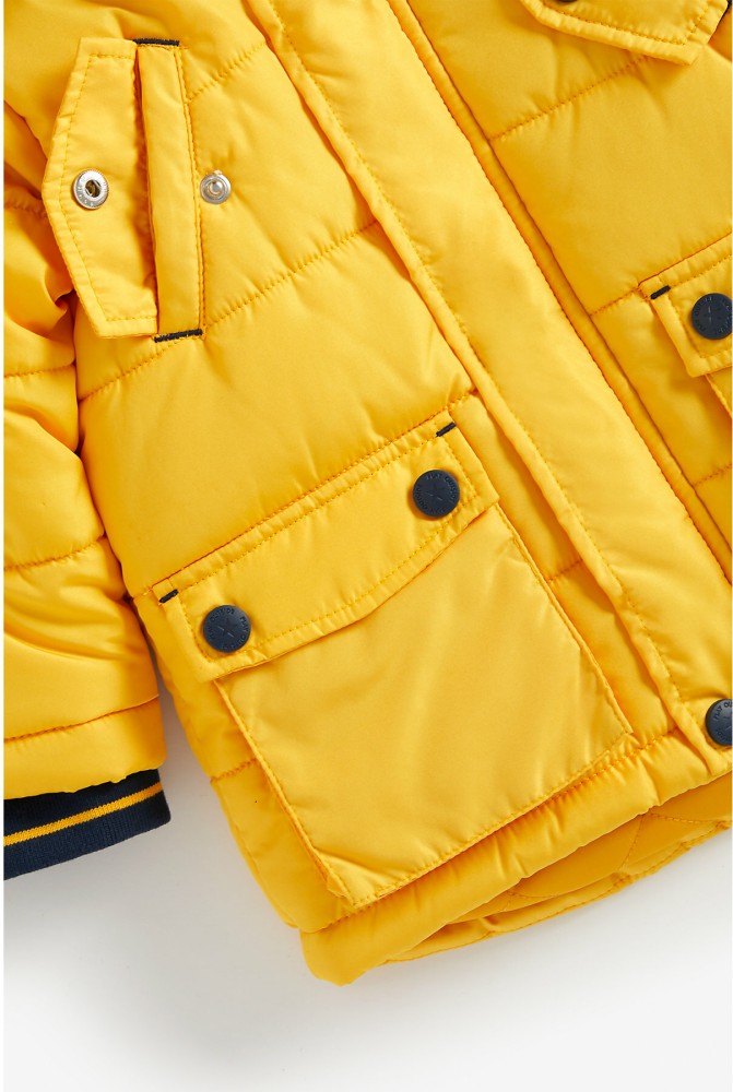 boys yellow coat