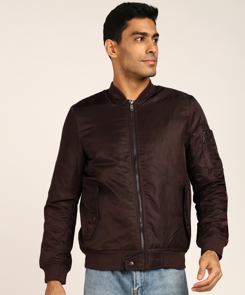 Brave soul leather sale jacket mens