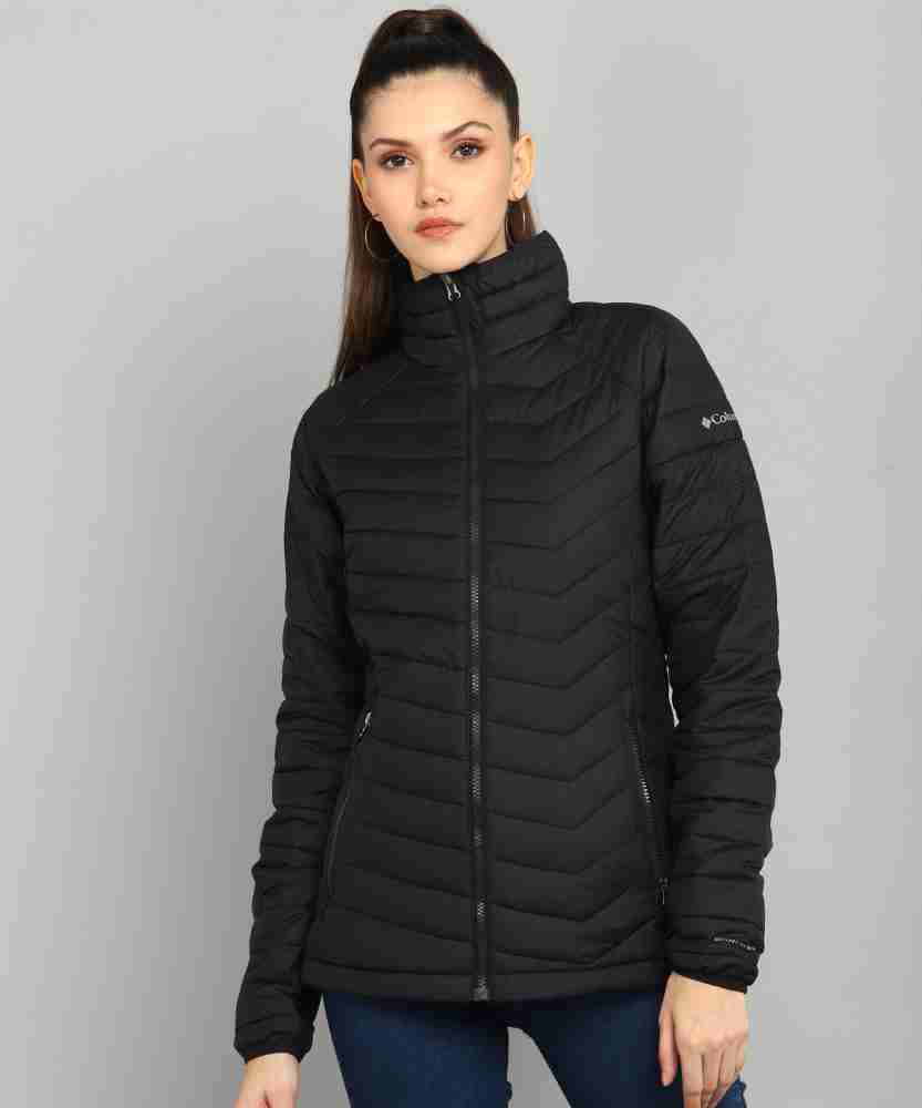 Columbia Womens Black Full Zip Jacket Large 100%polyester