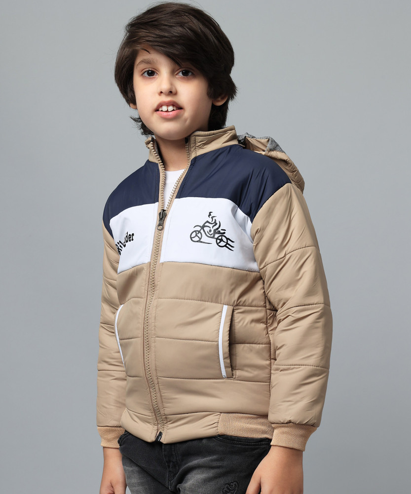 Fame Hype Full Sleeve Printed Colorblock Boys Jacket Buy Fame