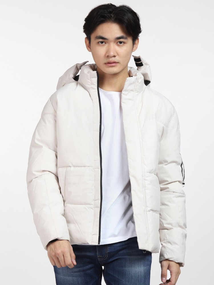 White deals jacket flipkart