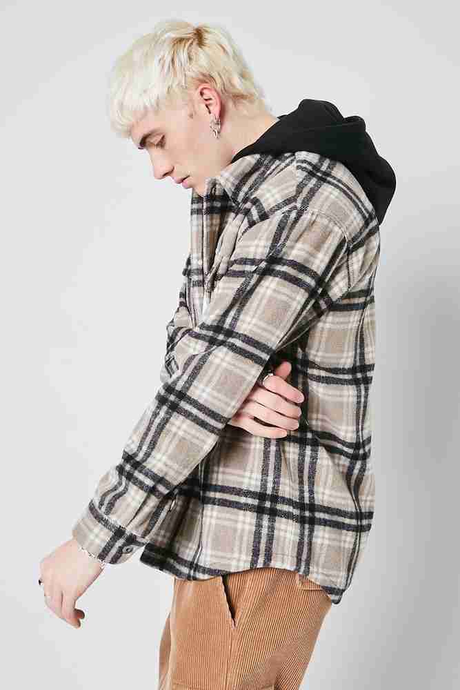 Checkered windbreaker forever 21 on sale
