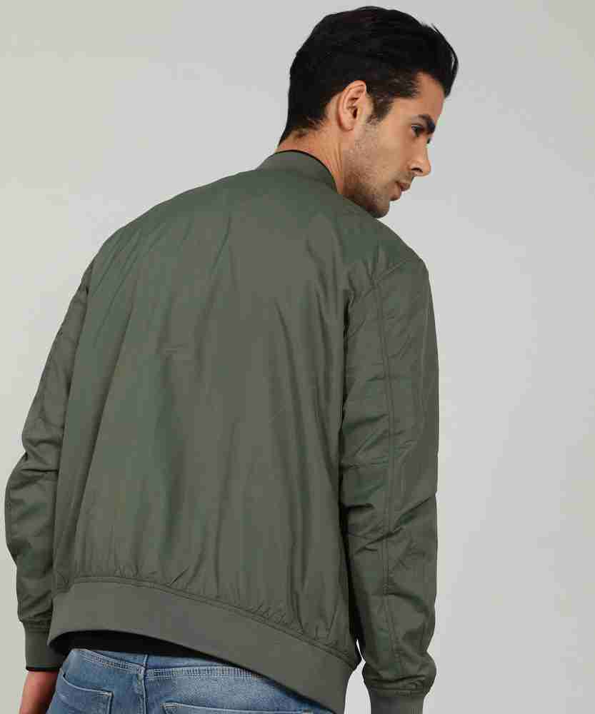 Calvin klein online bomber jacket green