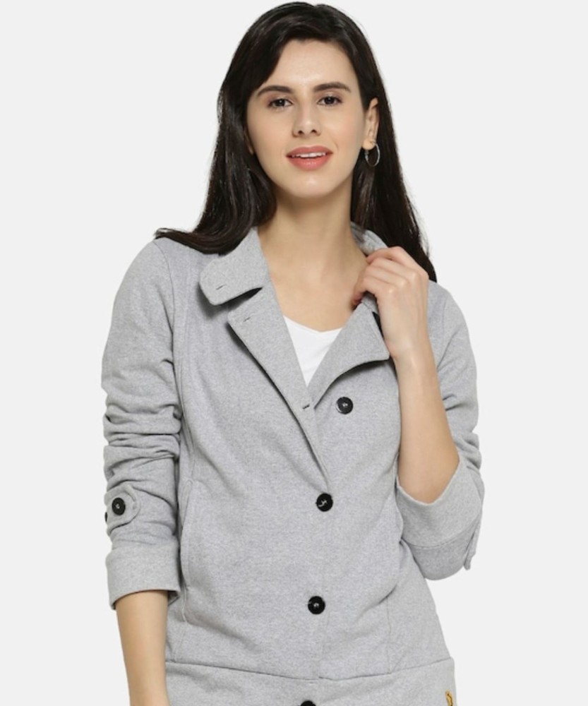 Buy Grey Jackets & Coats for Women by Campus Sutra Online