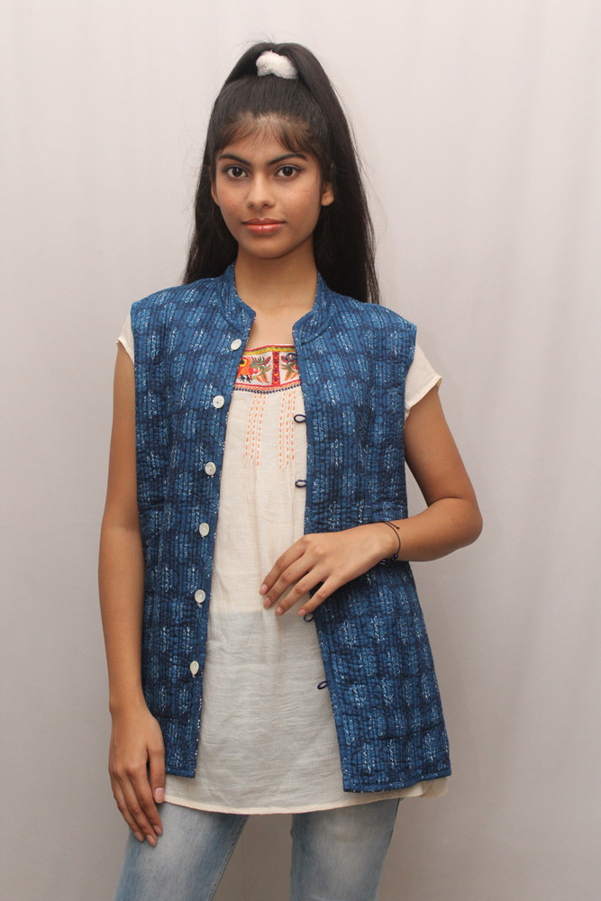 Sleeveless cotton jackets for womens cheap