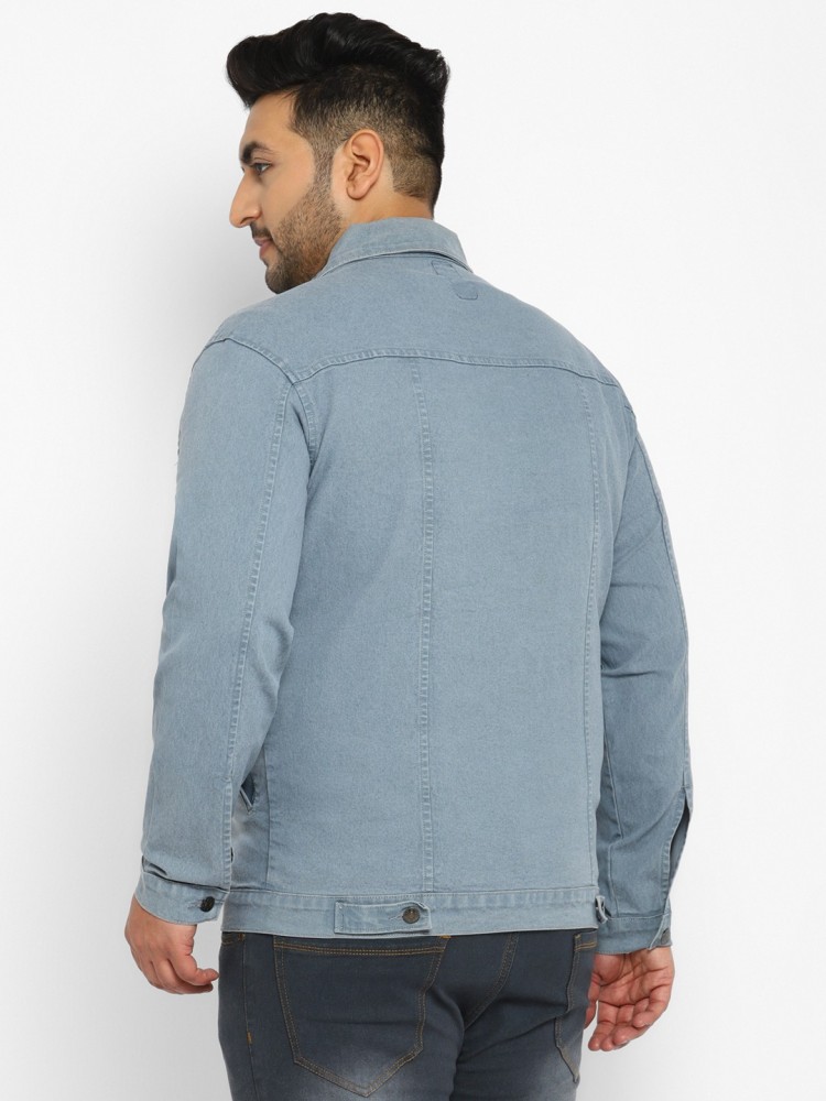 Denim jacket men clearance flipkart